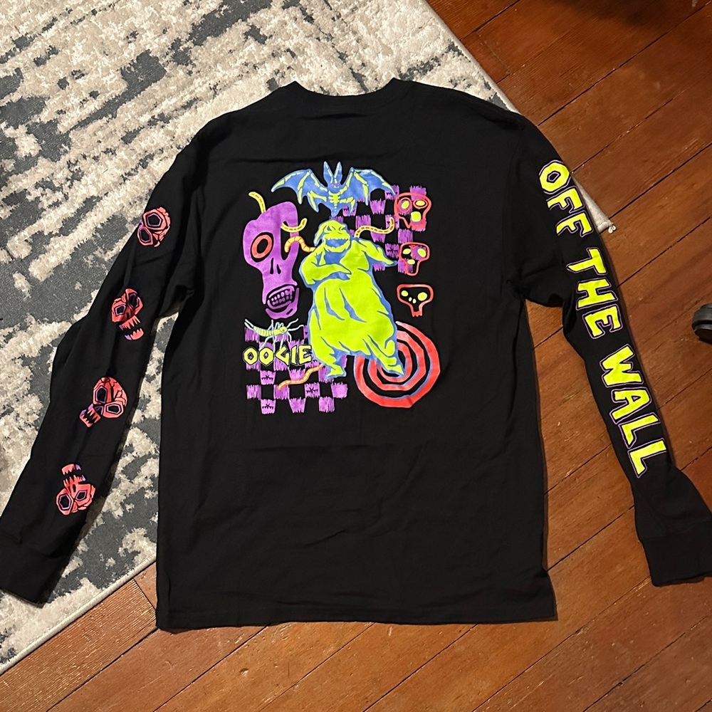 Vans Oogie Boogie Long Sleeve Shirt Men’s Size Medium